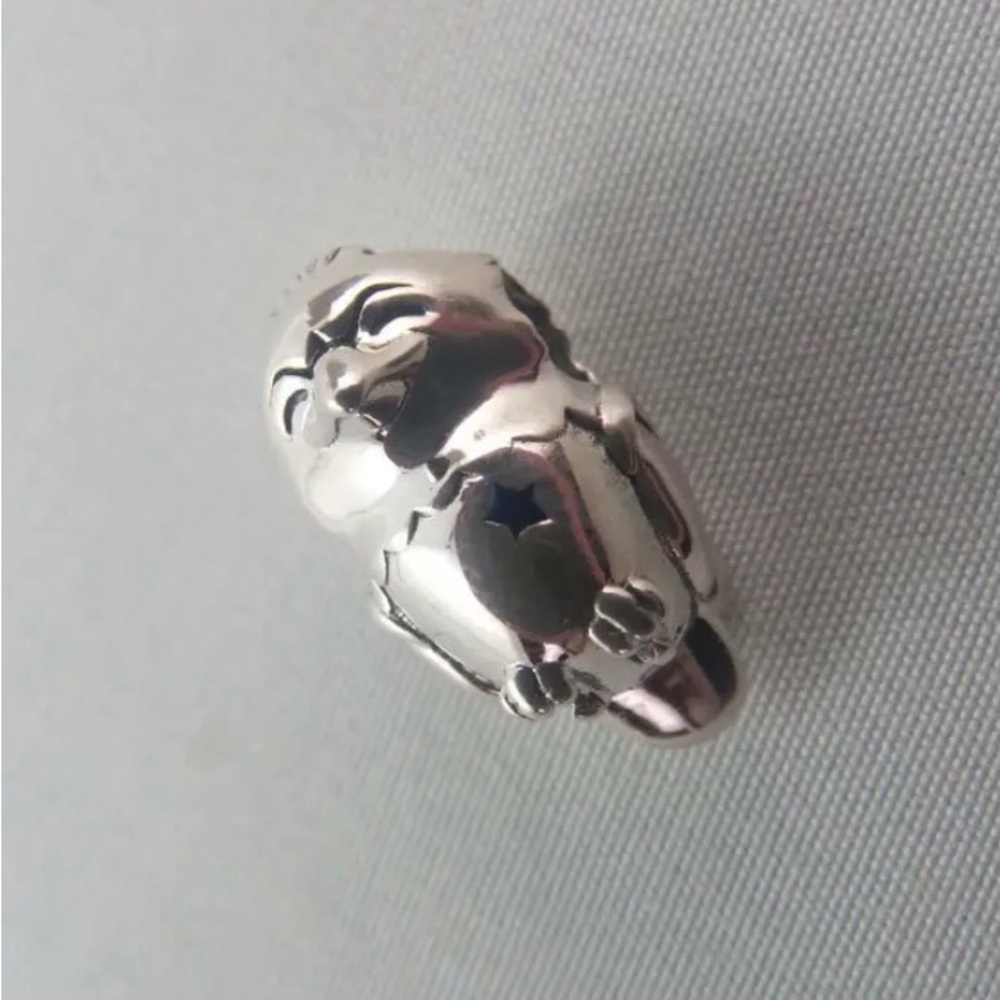 Pandora Eagle Charm American Bald Eagle Charm USA Charm US Charm #799029C01 (T4)